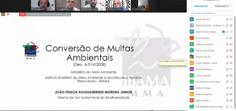 IBAMA realiza evento sobre conversão de multas