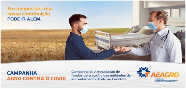 Aeagro realiza campanha pelo enfrentamento à pandemia
