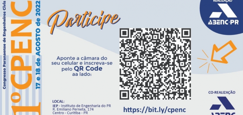 1º CPENC – Congresso Paranaense de Engenheiros Civis