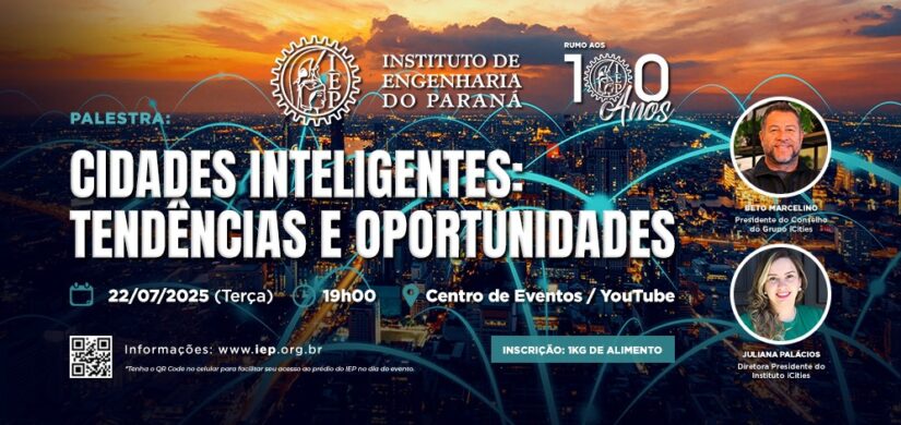 Palestra: Cidades Inteligentes – Tendências e Oportunidades