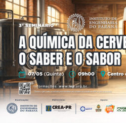 IEP promove 3º Seminário “A Química da Cerveja” com foco técnico e experiências sensoriais em Curitiba