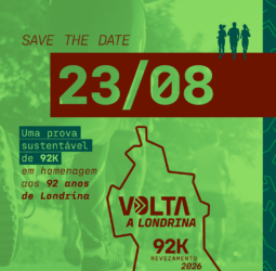 Volta a Londrina 2026 já tem data marcada: reserve o dia 23 de agosto!